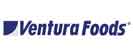 A blue and white logo of the ventura ferry.