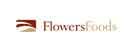 A flower shop logo with the word flowers written in it.