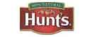 A red sign with the word hunts written in it.