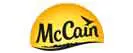 A yellow hat with the word mccain written in black.