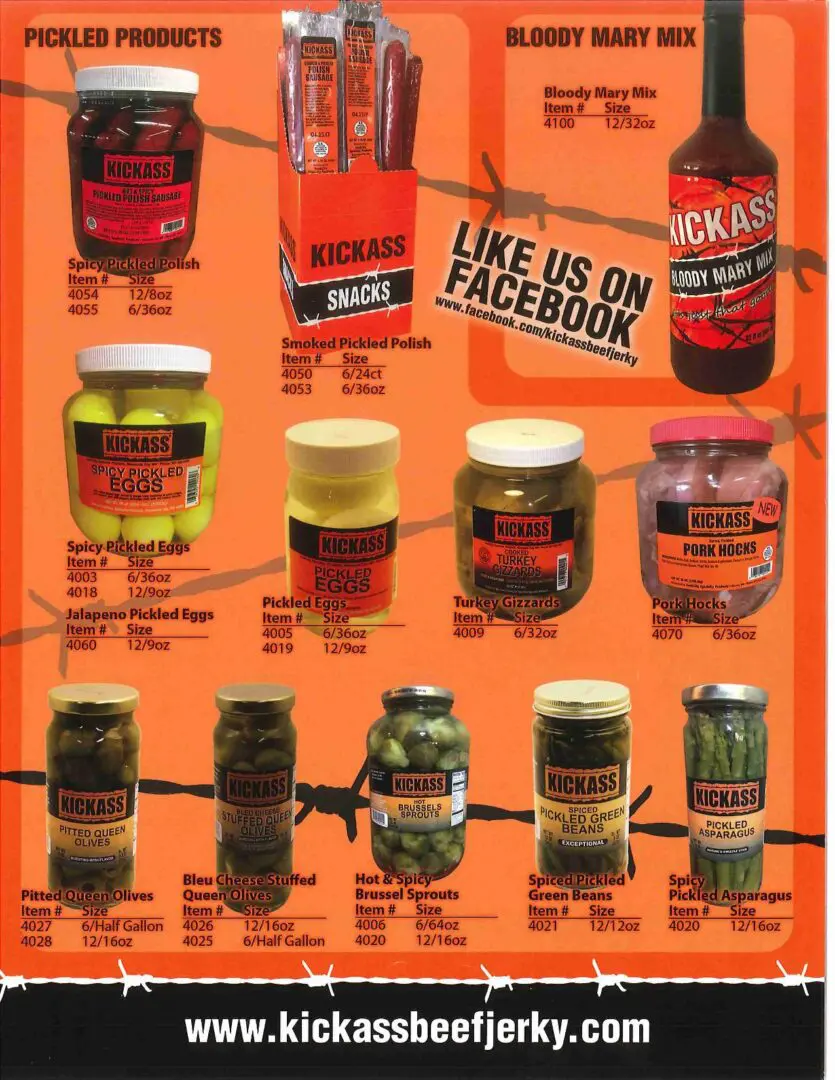 Town & Country Wholesale Pickled products